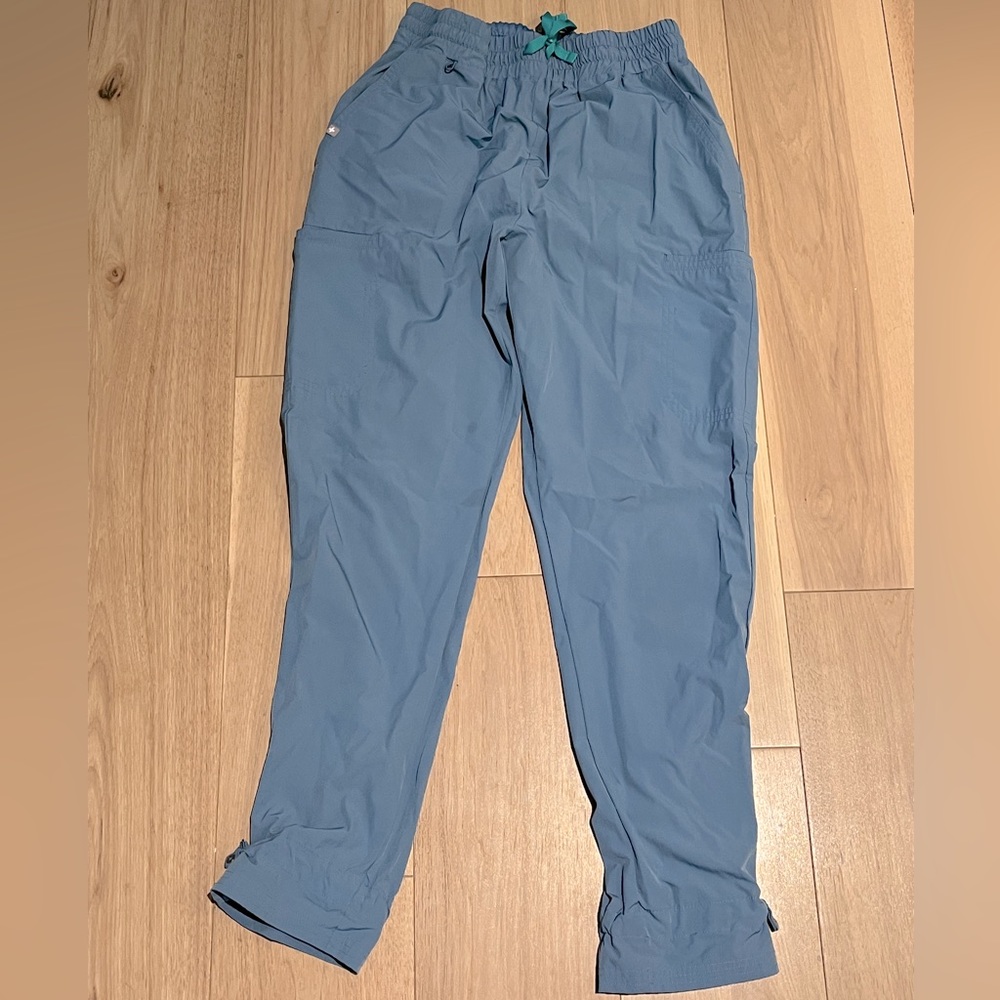 Figs large/tall Saumer high-waist pants cool blue Freex